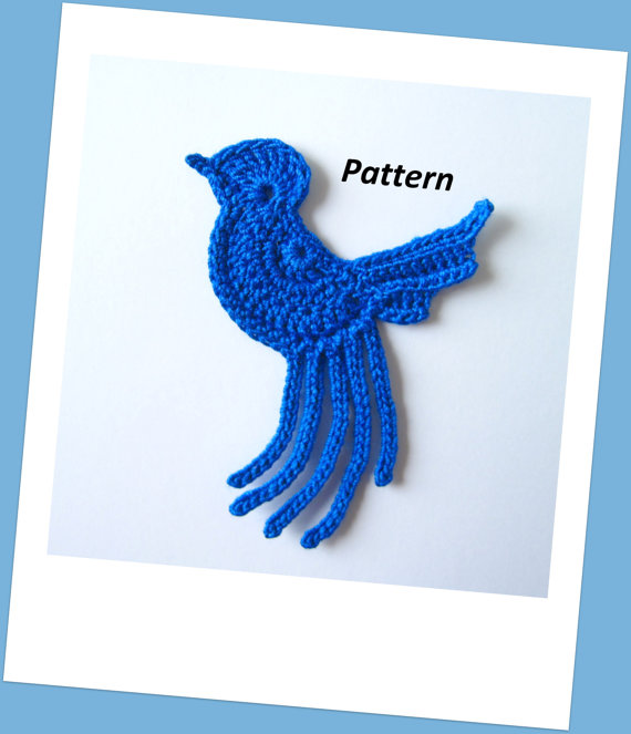Bird Crochet Pattern by GoldenLucyCrafts