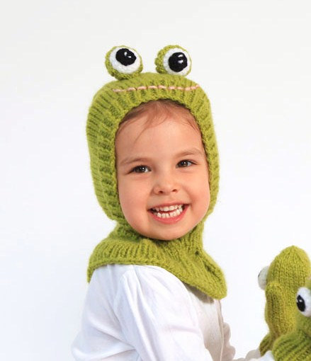 12-36months Green Frog Coverall hat. # 146 by NYrika
