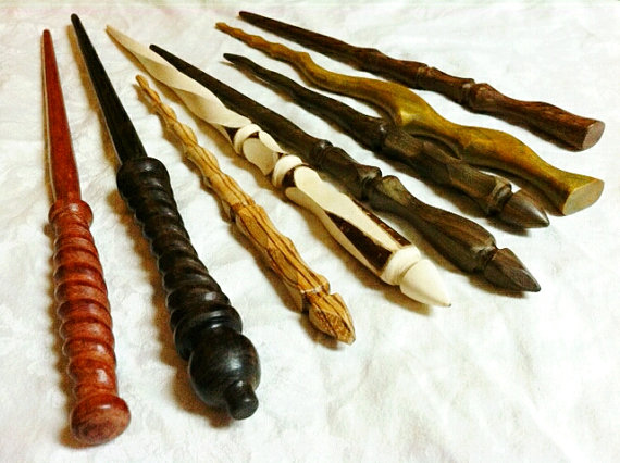 REAL WOOD Hand Crafted Pottermore Custom Harry Potter Wand 14/" Rare Unique