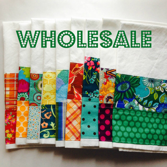 Wholesale - 12 Kitchen Towels - domestically made of 100% ...