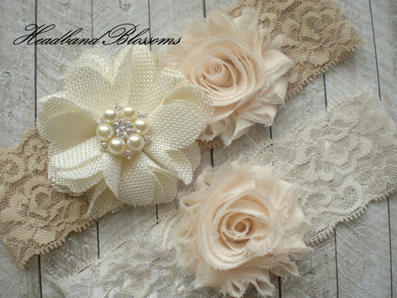 Ivory Beige Bridal Garter Set Ivory Keepsake And Toss Wedding