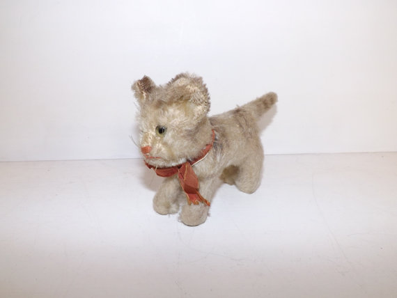 steiff cat 1950s